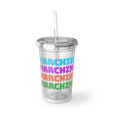 Marching Band - Retro Shako - Suave Acrylic Cup