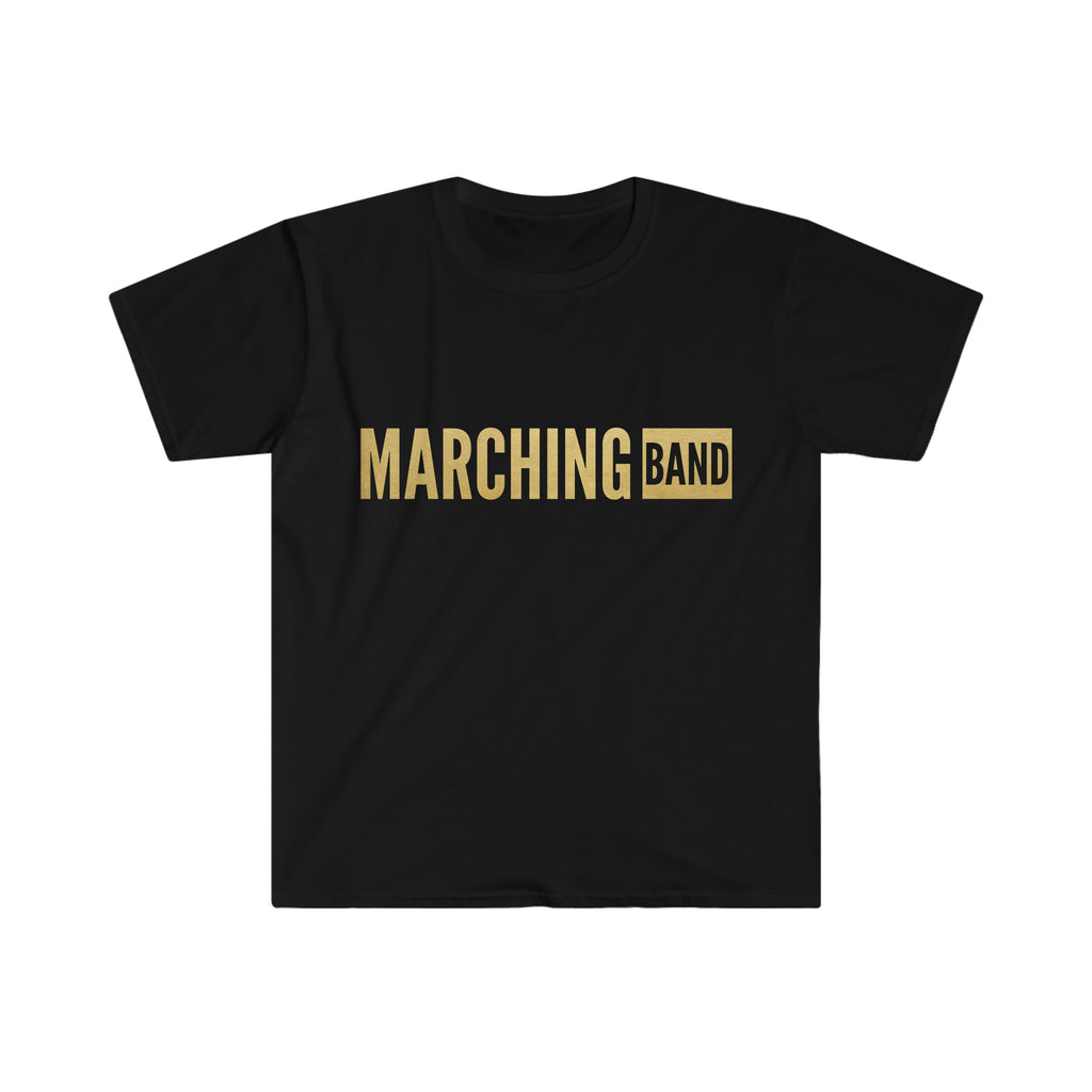 Marching Band - Gold - Unisex Softstyle T-Shirt