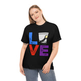 Marching Band - Love - Shako - Unisex Heavy Cotton Tee