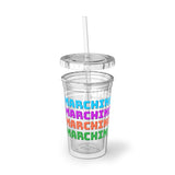 Marching Band - Retro Shako - Suave Acrylic Cup