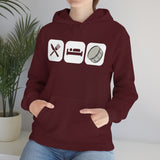 Eat, Sleep, Play - Bass Drum - Hoodie