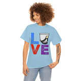 Marching Band - Love - Shako - Unisex Heavy Cotton Tee