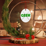 Band Geek - Drumsticks - Metal Ornament