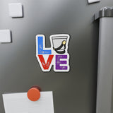 Marching Band - Love - Shako - Kiss-Cut Magnets