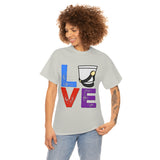 Marching Band - Love - Shako - Unisex Heavy Cotton Tee