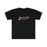 Marching Band - Heartbeat - Unisex Softstyle T-Shirt