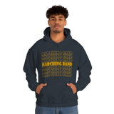 Marching Band - Retro - Gold - Hoodie