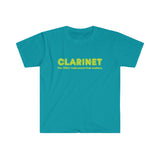 Clarinet - Only 2 - Unisex Softstyle T-Shirt