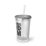 Marching Band Mom - Black - Suave Acrylic Cup