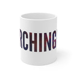 Marching Band - Dark Ribbon - 11oz White Mug