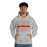 Marching Band - Retro - Red - Hoodie