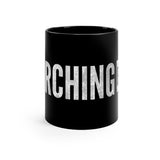 Marching Band - Silver - 11oz Black Mug