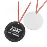 Drum Corps Pappy - Life - Metal Ornament