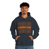 Marching Band - Retro - Orange - Hoodie