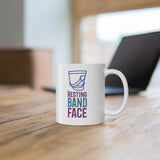 Marching Band - Resting Band Face - 11oz White Mug