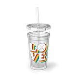 LOVE - Drumsticks - Suave Acrylic Cup