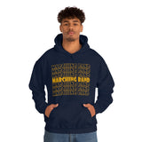 Marching Band - Retro - Gold - Hoodie