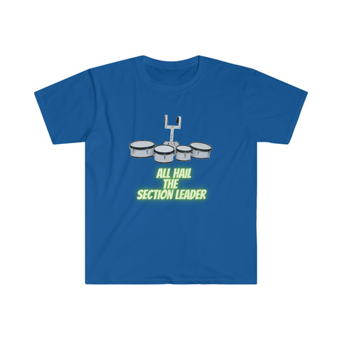 Section Leader - All Hail - Quads - Unisex Softstyle T-Shirt