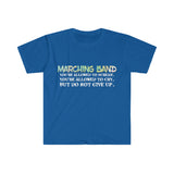 Marching Band - Allowed To Scream - Unisex Softstyle T-Shirt