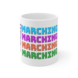 Marching Band - Retro Shako - 11oz White Mug