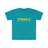 Cymbals - Only 2 - Unisex Softstyle T-Shirt