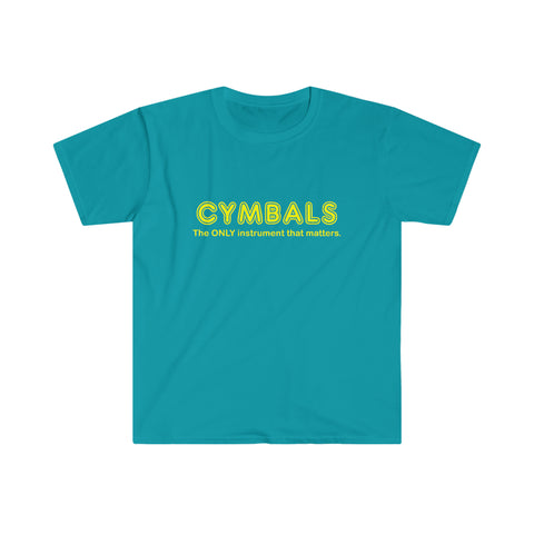 Cymbals - Only 2 - Unisex Softstyle T-Shirt