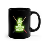 Section Leader - All Hail - Drumsticks - 11oz Black Mug