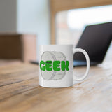 Band Geek - Bass Drum - 11oz White Mug