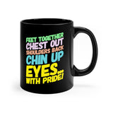 Marching Band - Eyes With Pride - 11oz Black Mug