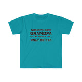 Marching Band Grandpa - Life - Unisex Softstyle T-Shirt