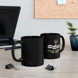 Talk Nerdy To Me - Quads/Tenors - 11oz Black Mug