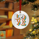 LOVE - Shako - Metal Ornament