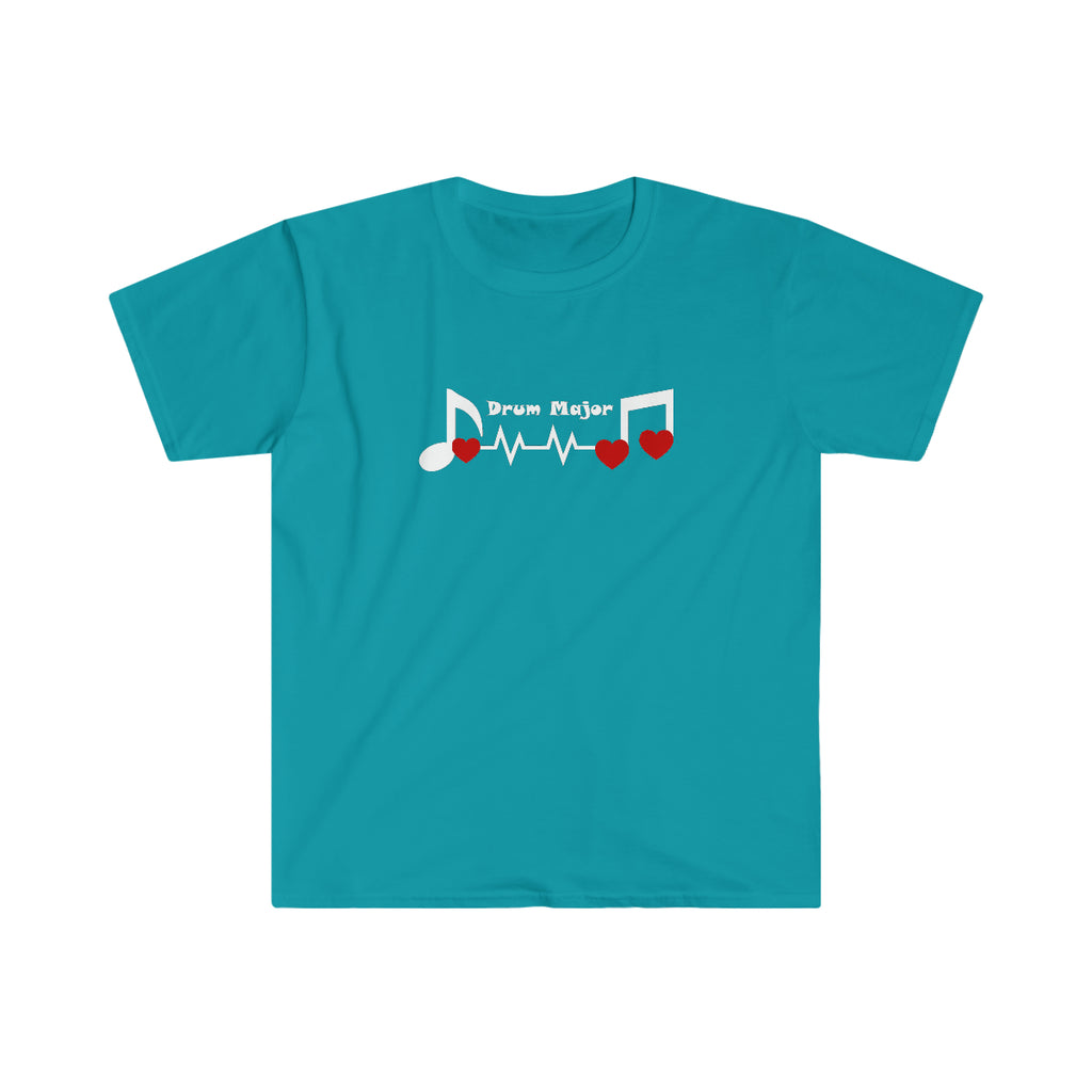 Drum Major - Heartbeat - Unisex Softstyle T-Shirt