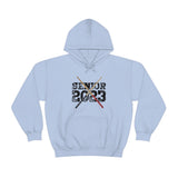 Senior 2023 - Black Lettering - Drumsticks - Hoodie