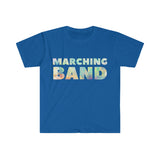 Marching Band - Pastel 2 - Unisex Softstyle T-Shirt