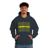 Marching Band - Retro - Yellow - Hoodie