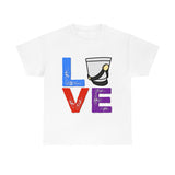 Marching Band - Love - Shako - Unisex Heavy Cotton Tee