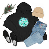 Vintage Turquoise Cloud - Drumsticks - Hoodie