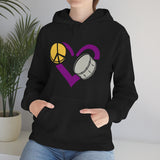 Peace, Love, Bass Drum - Hoodie