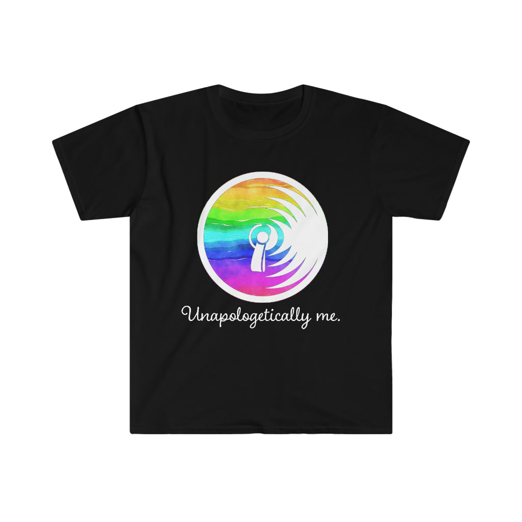 Unapologetically Me - Rainbow - Cymbals - Unisex Softstyle T-Shirt