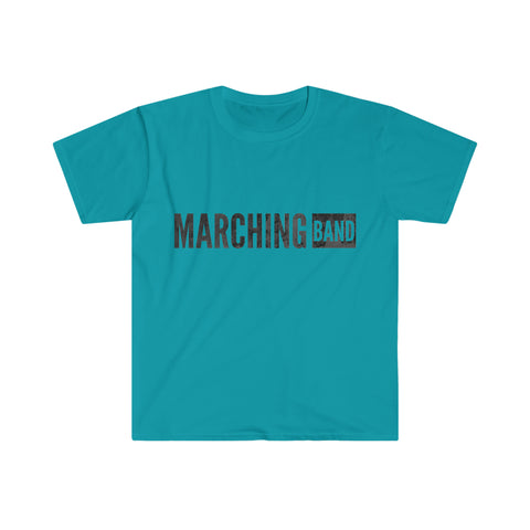 Marching Band - Dark Gray - Unisex Softstyle T-Shirt