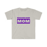 Marching Band Mom - Purple - Unisex Softstyle T-Shirt