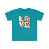 LOVE - Bass Drum - Unisex Softstyle T-Shirt