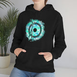 Vintage Turquoise Cloud - Snare Drum - Hoodie