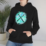 Vintage Turquoise Cloud - Drumsticks - Hoodie