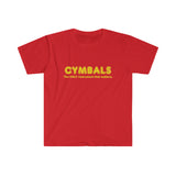 Cymbals - Only 2 - Unisex Softstyle T-Shirt