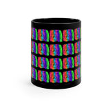 Vintage Rainbow Cloud - Cymbals - 11oz Black Mug - Pattern