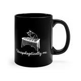 Unapologetically Me - Marimba Cat - 11oz Black Mug