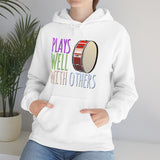 Plays Well With Others - Bass Drum - Hoodie