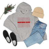 Marching Band - Retro - Red - Hoodie